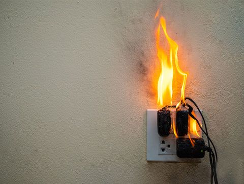 burning socket